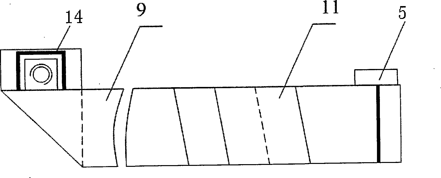 Discharge coil for electromagnetic riveter and production method thereof