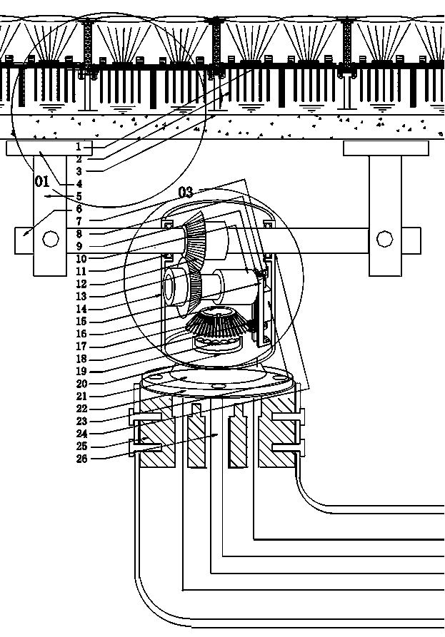 Cooled solar tower