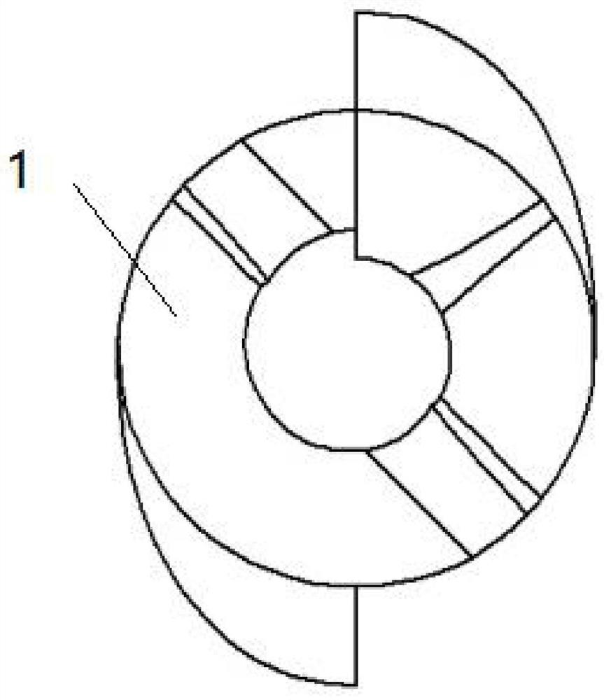 Degradable anal fistula internal opening plugging device