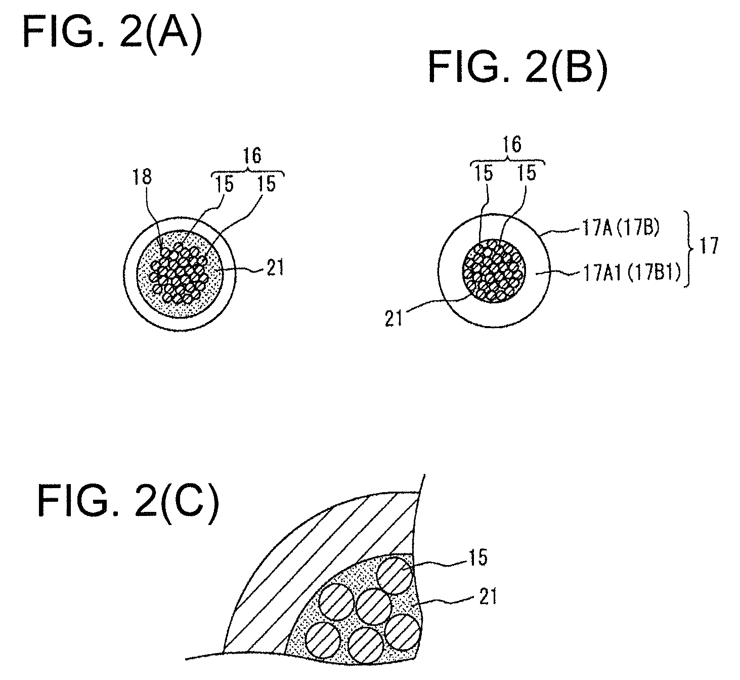 Waterproofing method for electric wire and the wire having waterproof part formed by the waterproofing method