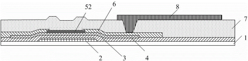 Thin film transistor array substrate, preparing method and display device