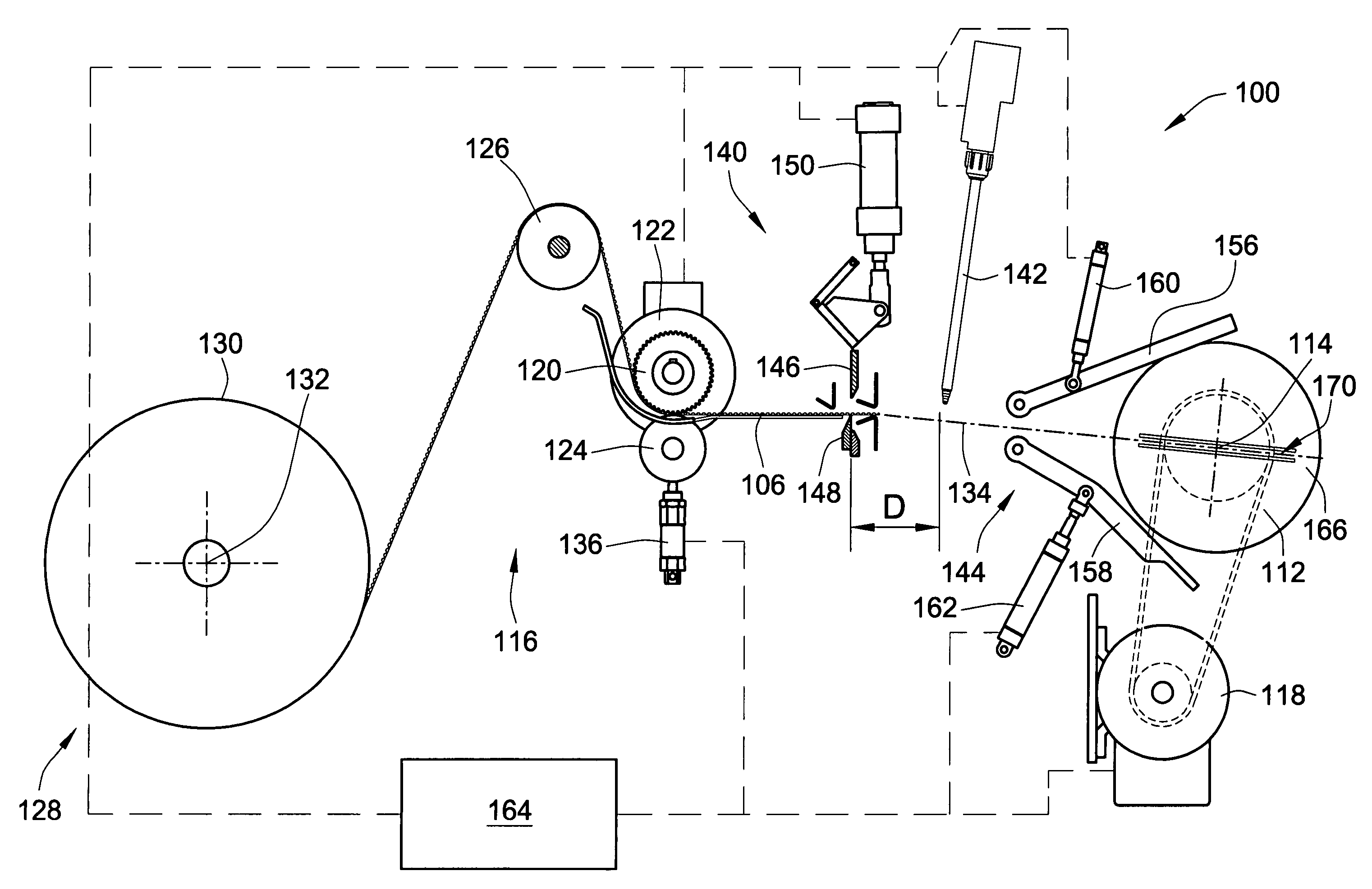 Method and apparatus for winding a filter media pack