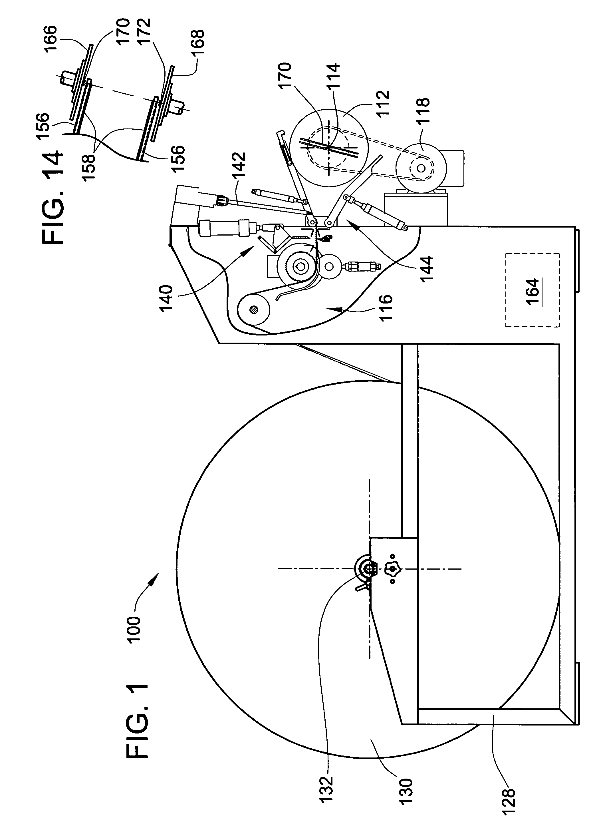 Method and apparatus for winding a filter media pack