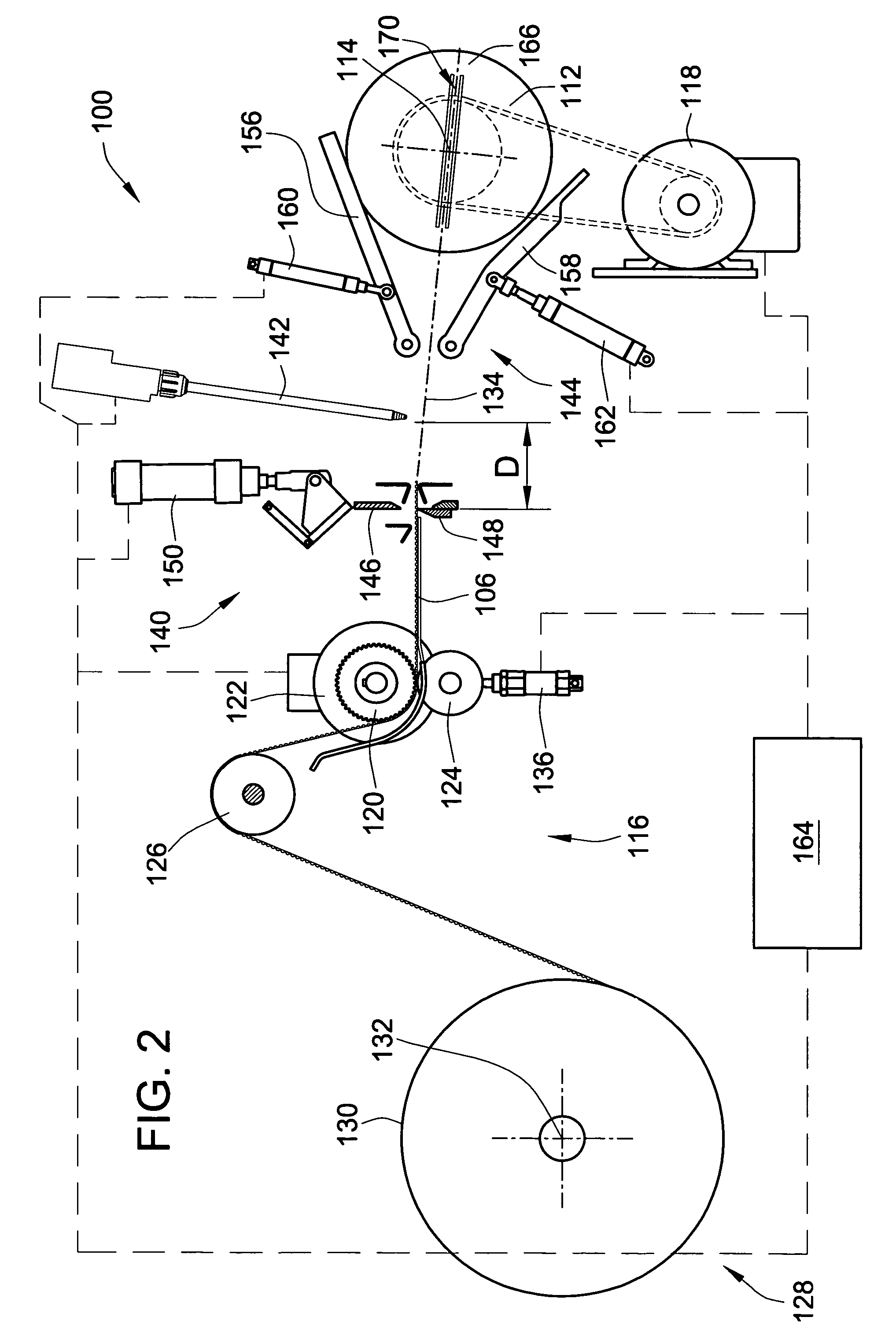 Method and apparatus for winding a filter media pack