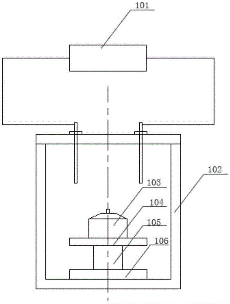 Chemical explosive loading low-temperature impact initiation experimental device and method