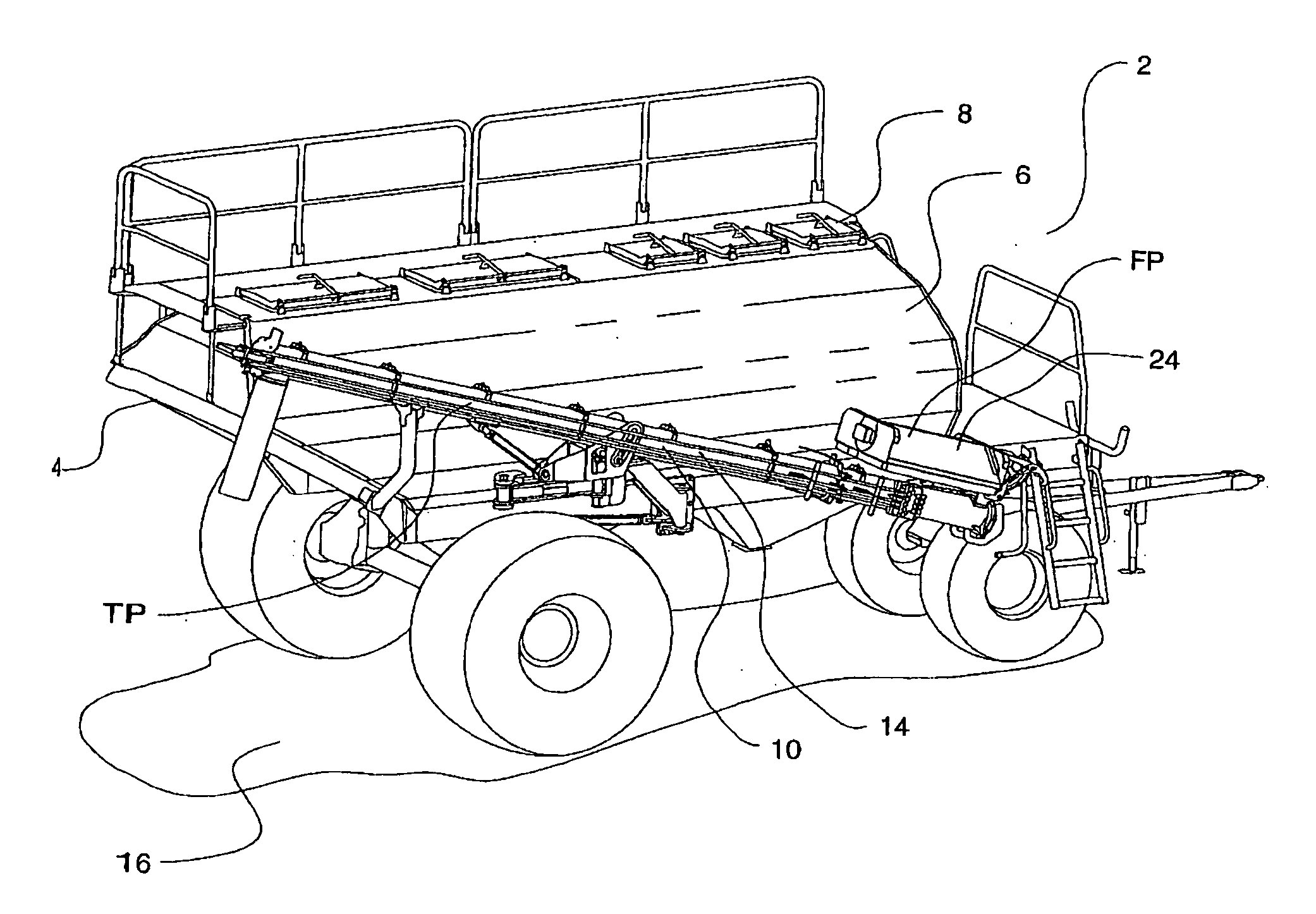 Loading conveyor with folding hopper for agricultrual commodity carts