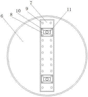 Pipe fitting inner wall polishing device