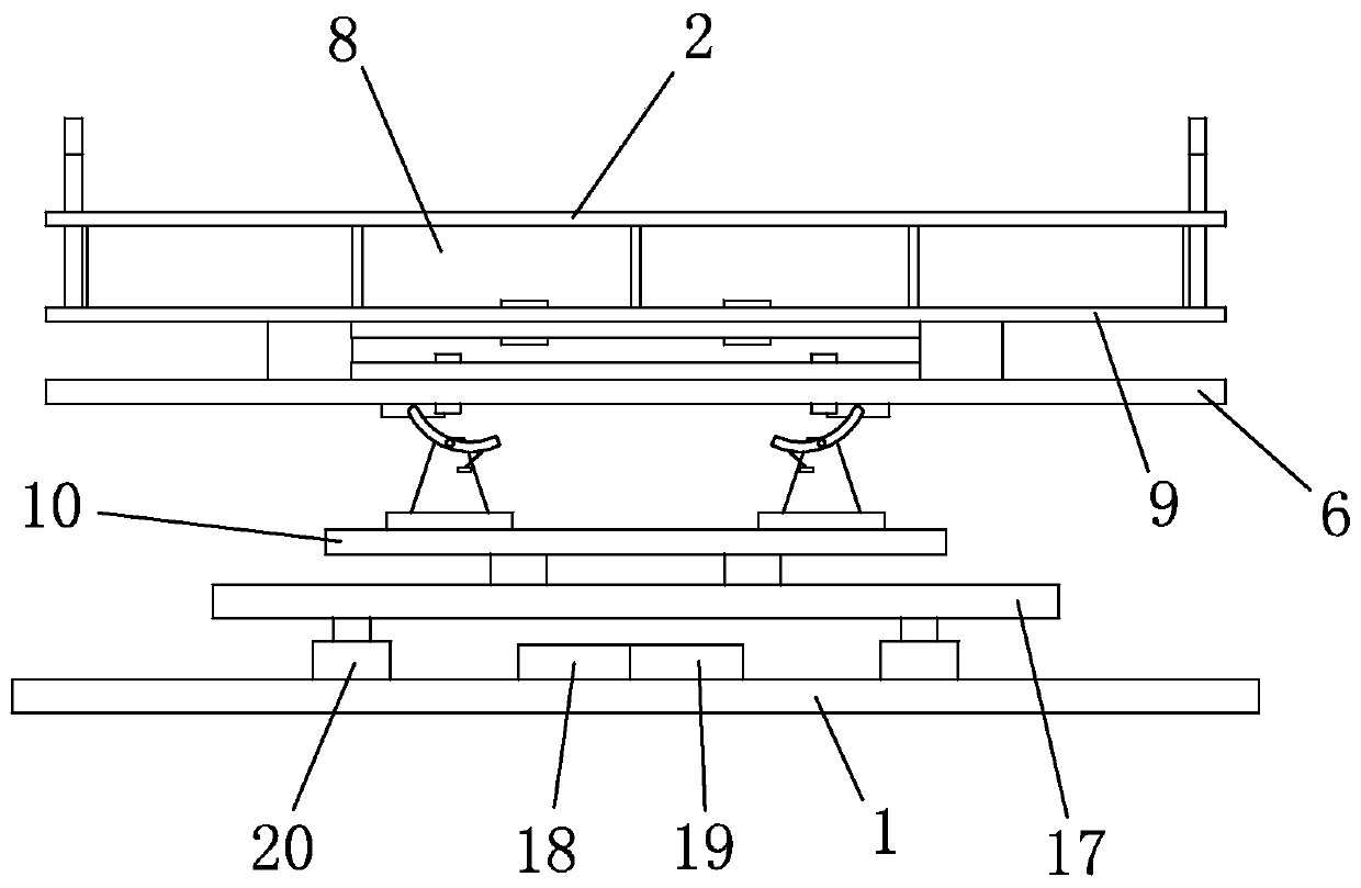 A shock-absorbing high-horsepower tractor and its assembly method