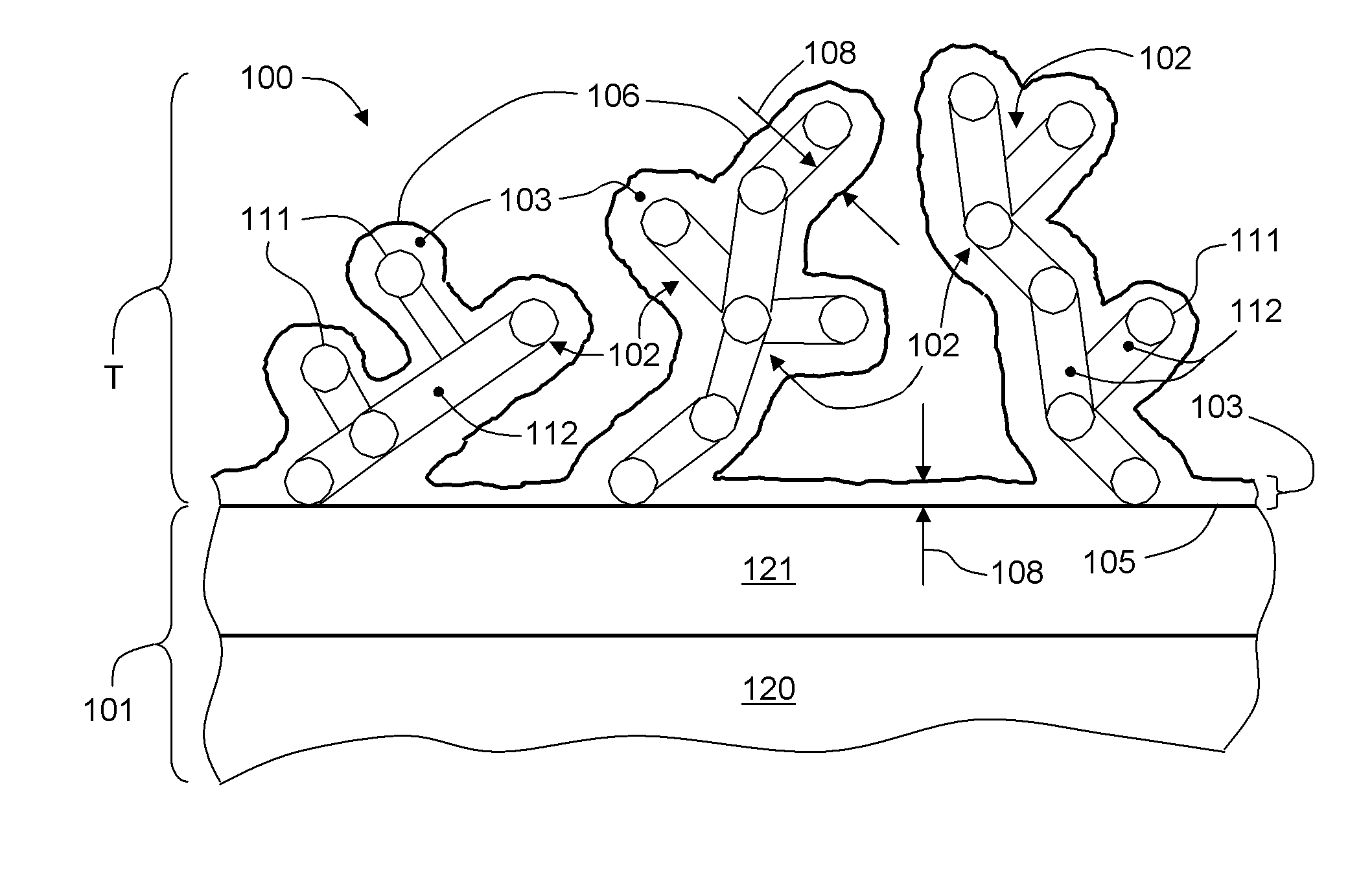 Three-dimensional battery with hybrid nano-carbon layer