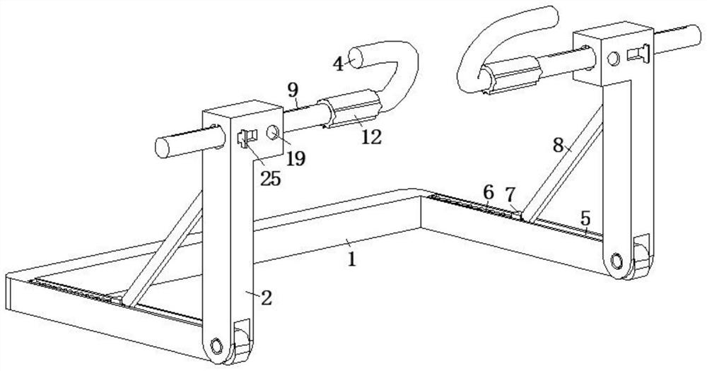 Medical pain examination device