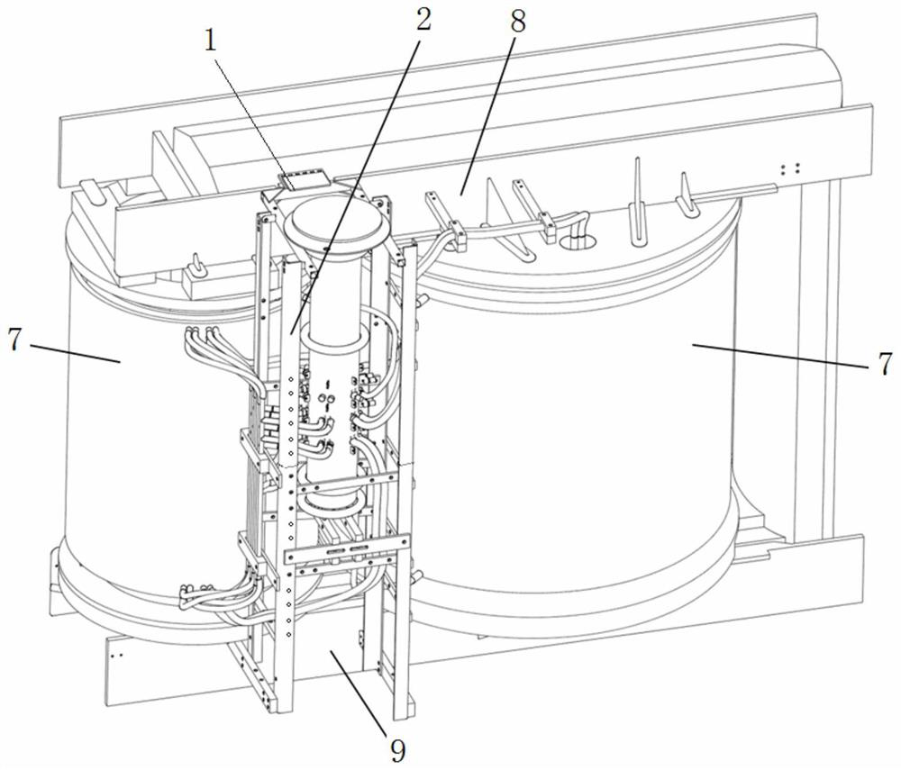 Transformer voltage regulating lead wire assembling method