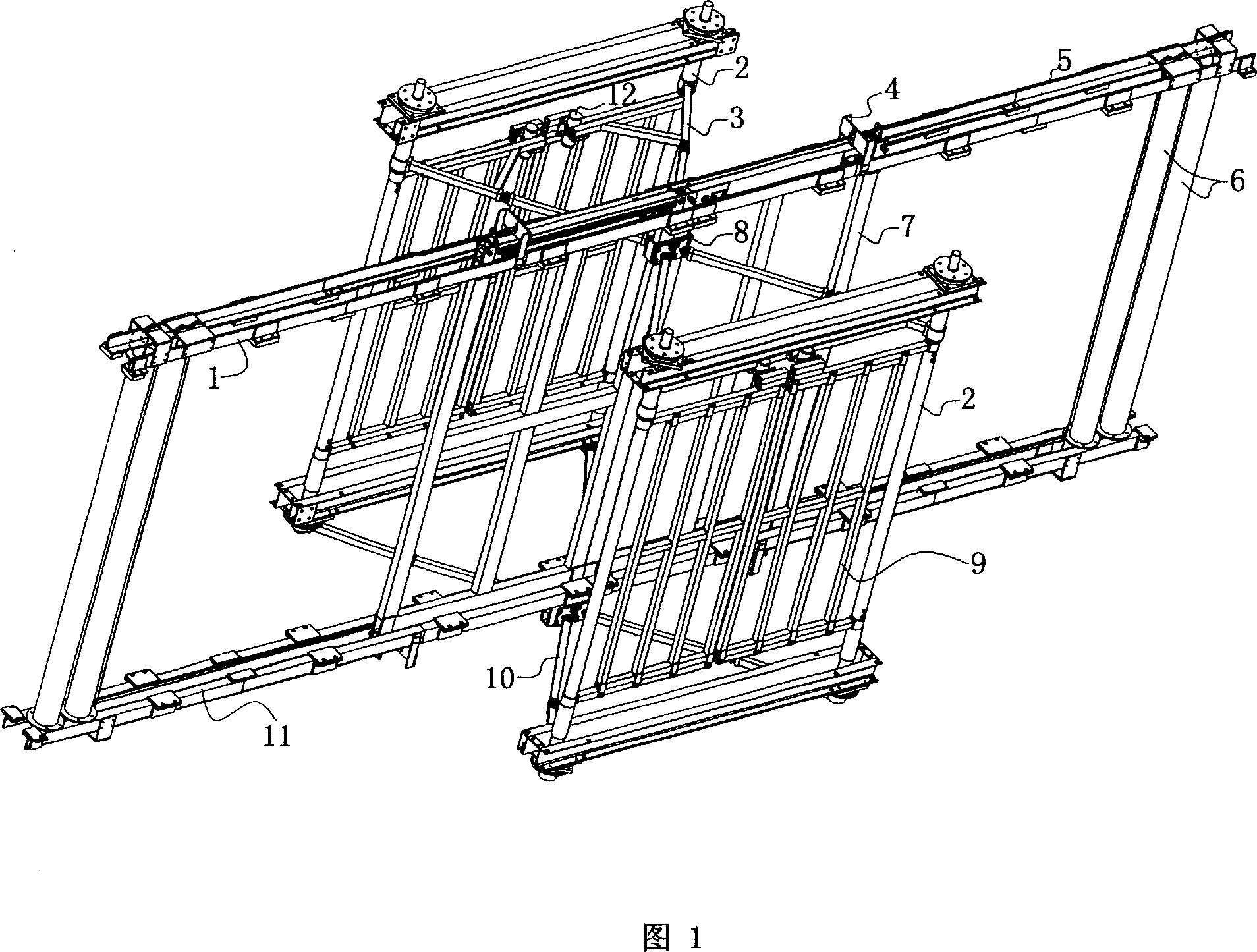 Fireproof passage door