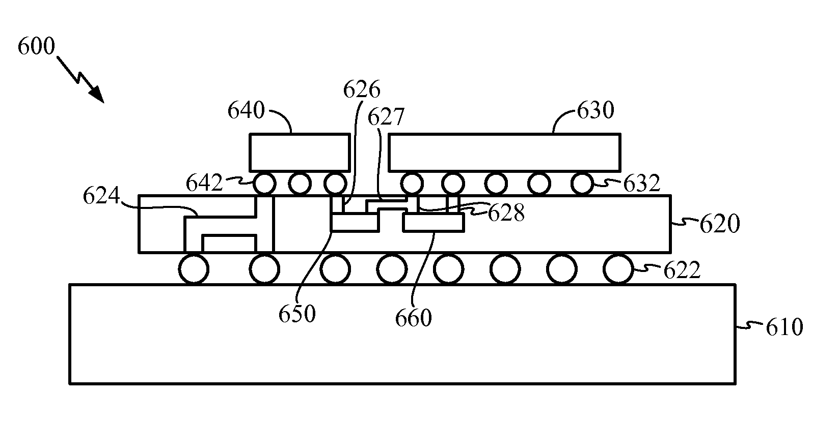 Integrated Voltage Regulator with Embedded Passive Device(s)