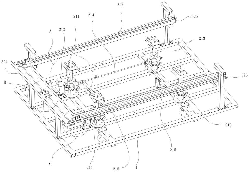 A projection sand table and projection system for automatically constructing terrain