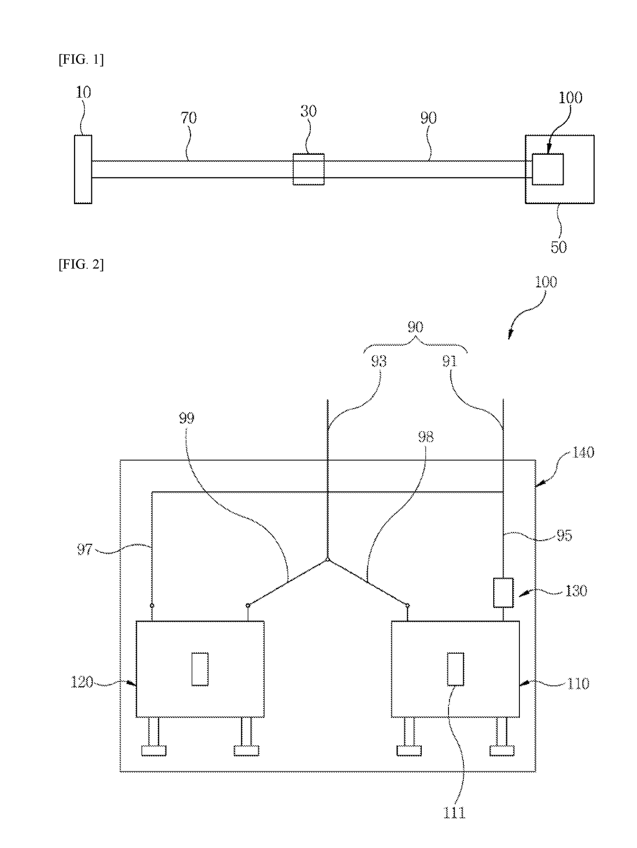 Household distribution box for forcible power interruption and forcible power interruption system