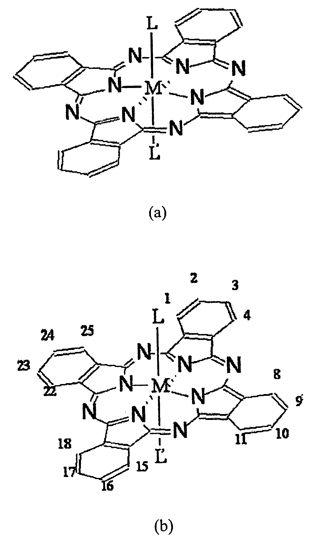 Use of axial substituted phthalocyanine compoud for preparing organic thin-film transistor