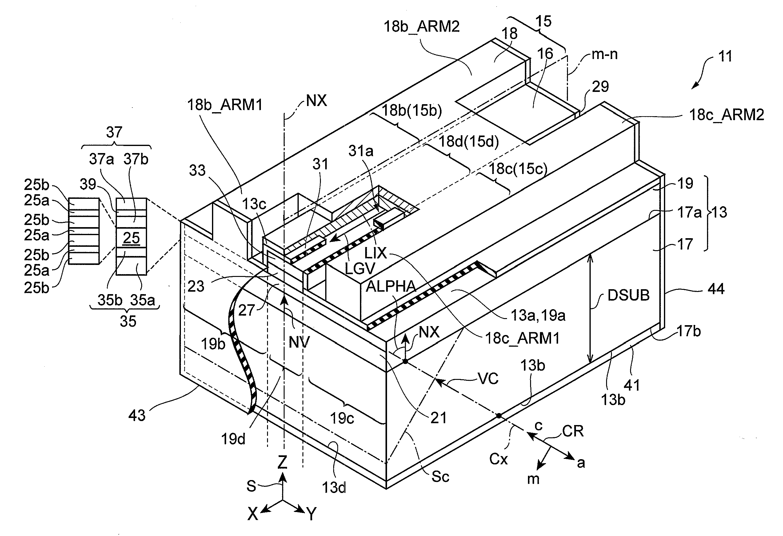 Group iii nitride semiconductor light emitting device