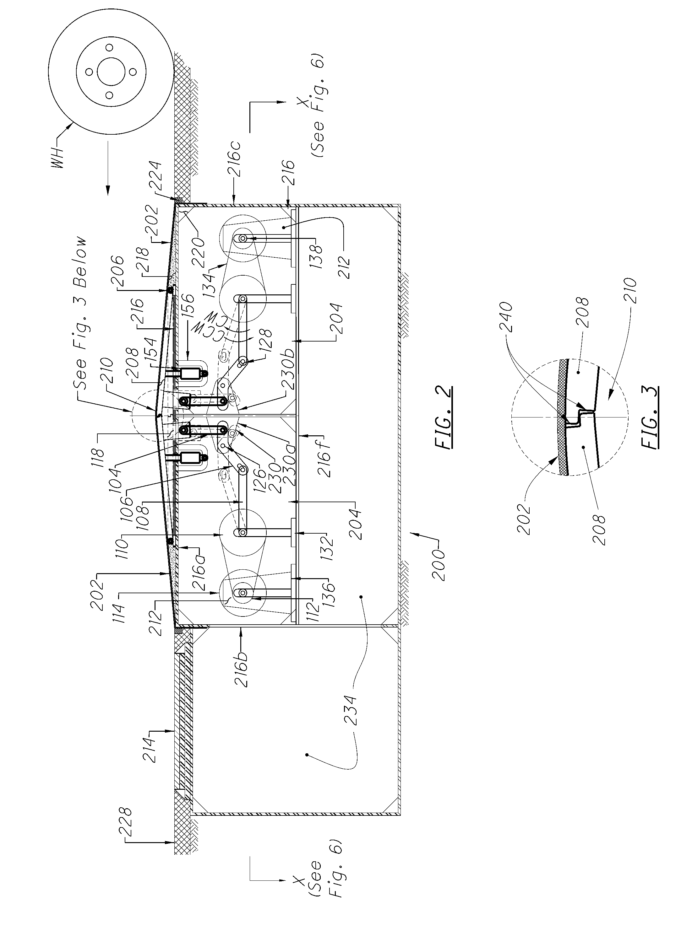 Electrical generator apparatus, particularly for use on a vehicle roadway