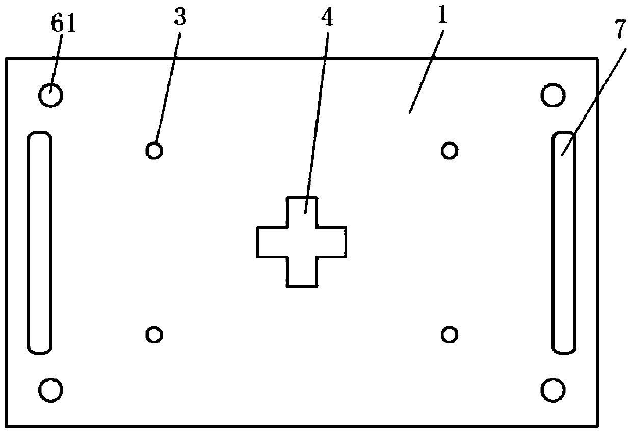 IGBT module electrode bending locating tool, equipment and using method