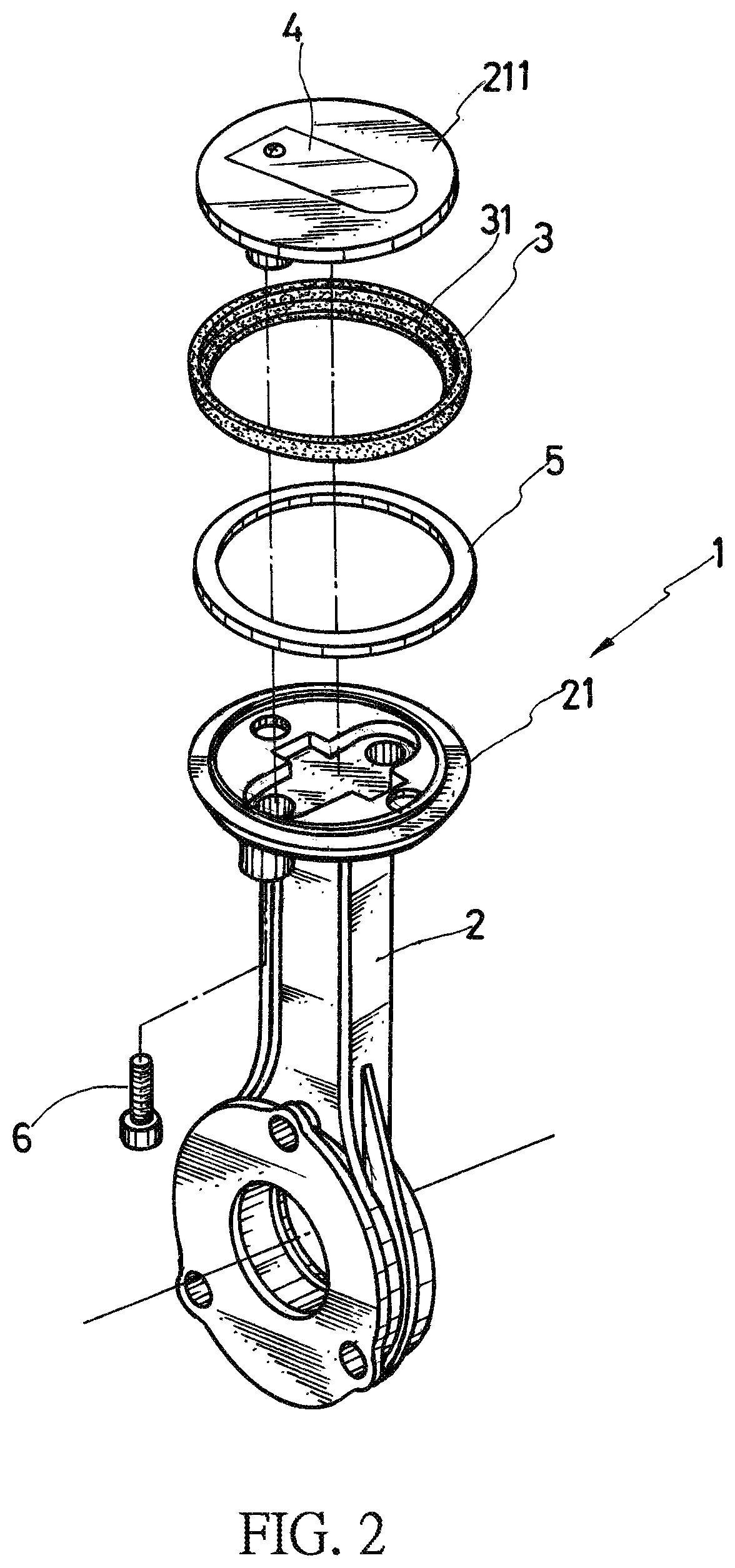 Wear-preventive air-charger piston structure