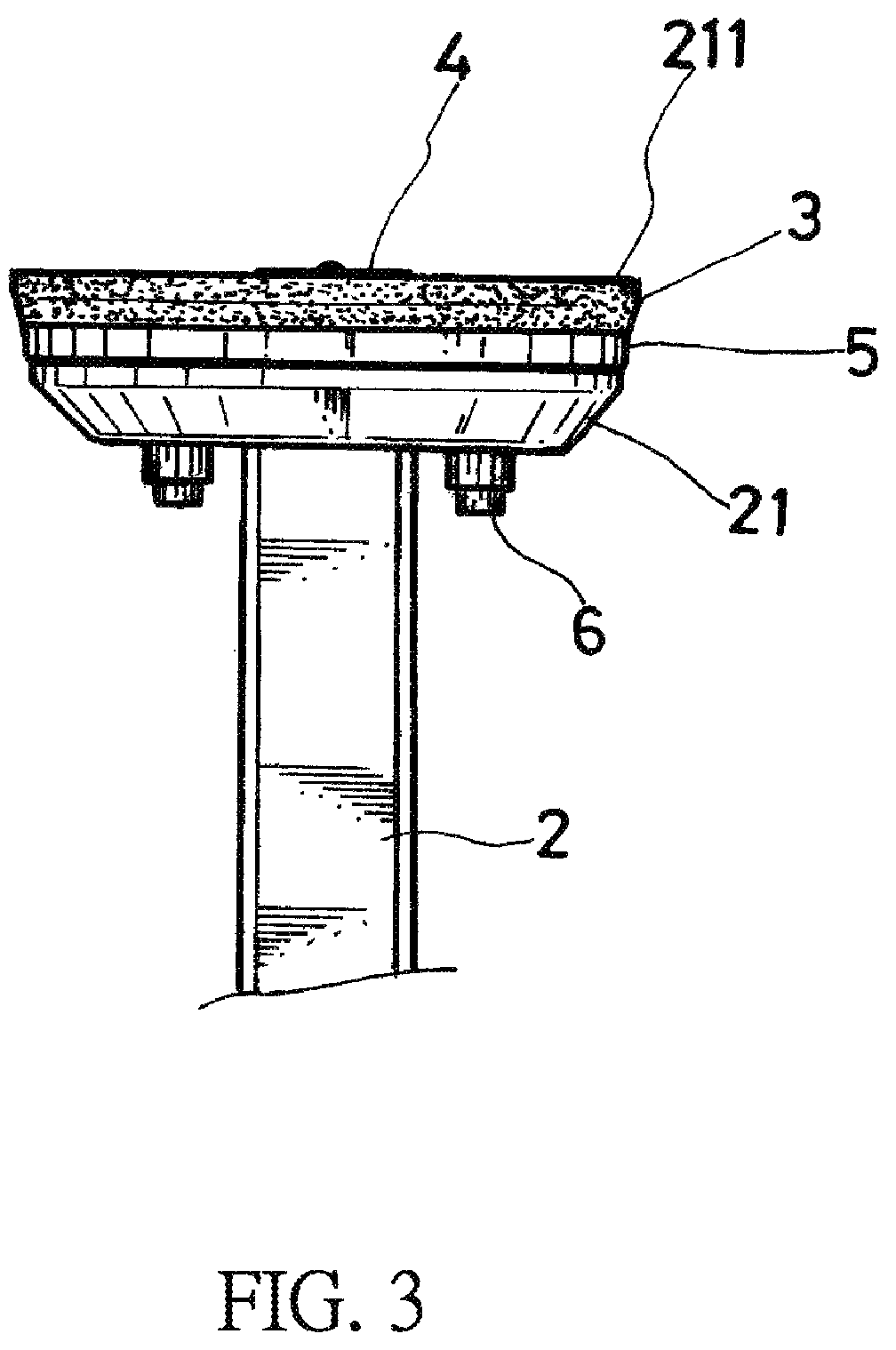 Wear-preventive air-charger piston structure