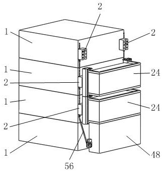 A kind of safety driving equipment for lifting and lowering scaffolding of building exterior wall