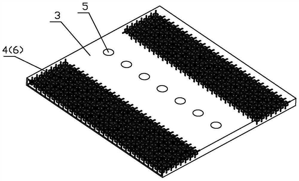 Porous medium turbulent flow jet cooling device