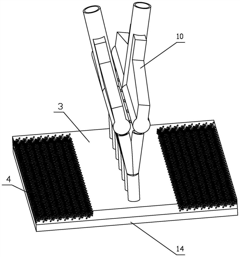 Porous medium turbulent flow jet cooling device