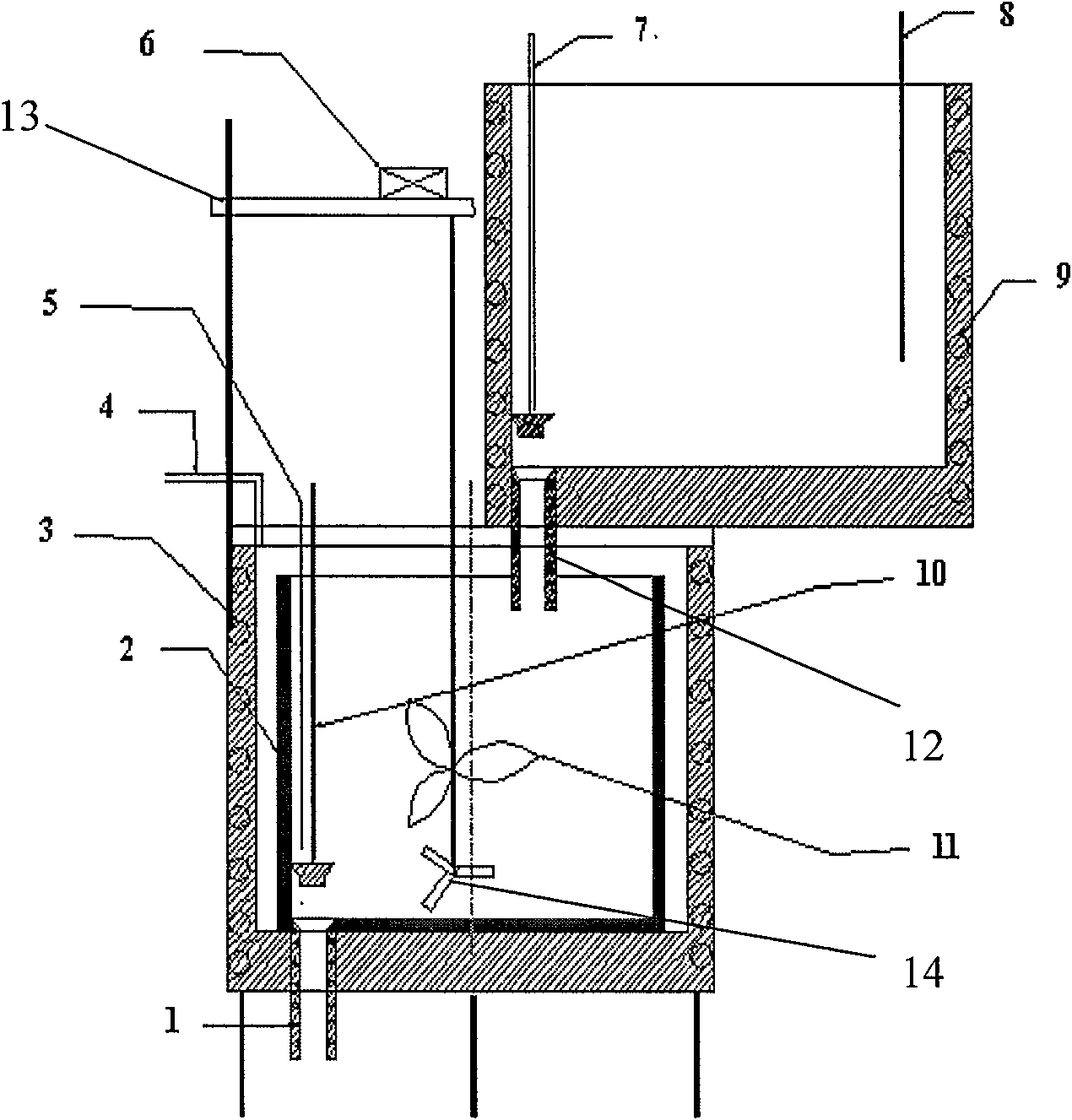 Preparation method of semisolid-state AZ61 magnesium alloy