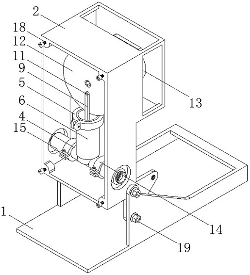 Special grouting machine for termite nests in dykes and dams