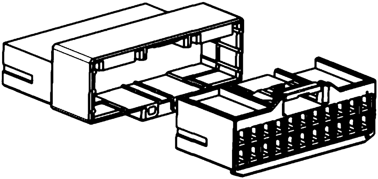 Automotive wiring harness plug-in installation structure