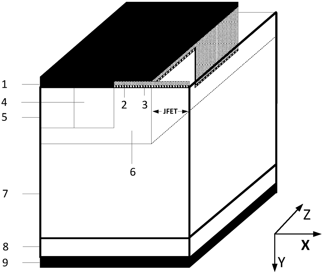 Supper barrier diode device