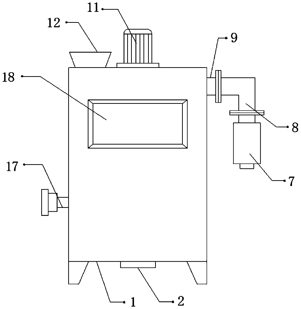 Extraction device for pharmacy