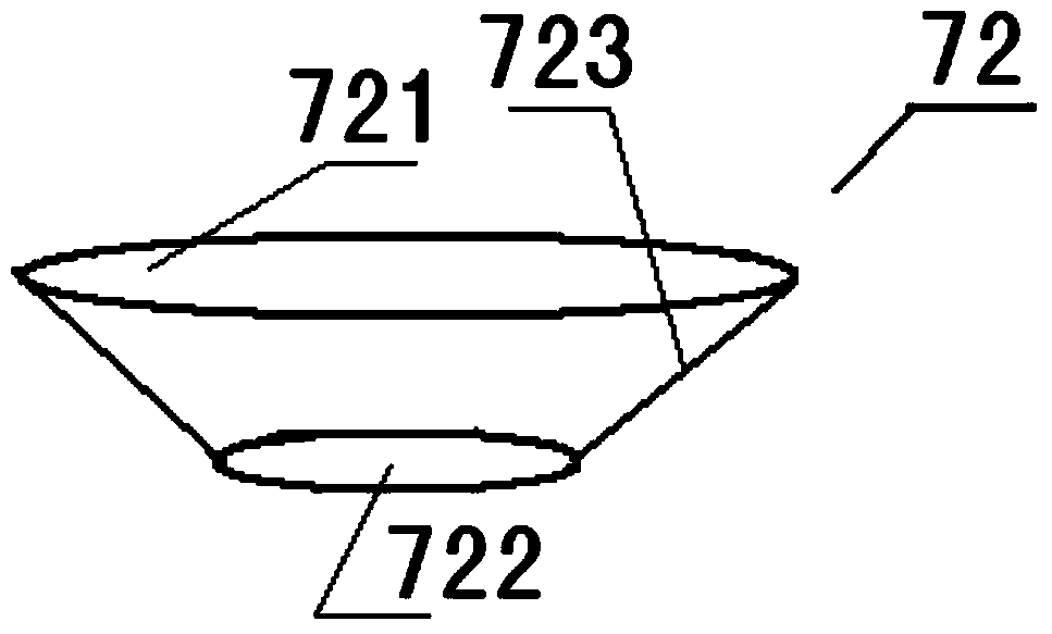 Acid fracturing liquid continuous blending supply device