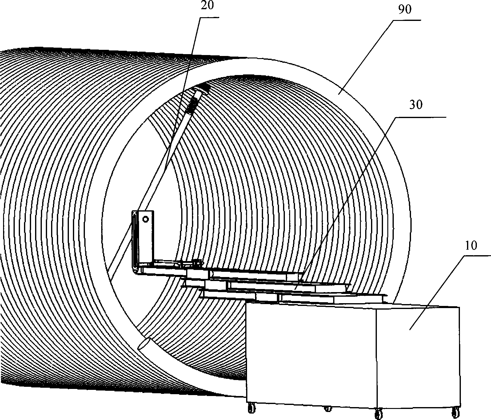 Mechanical ash cleaner for heat medium heater