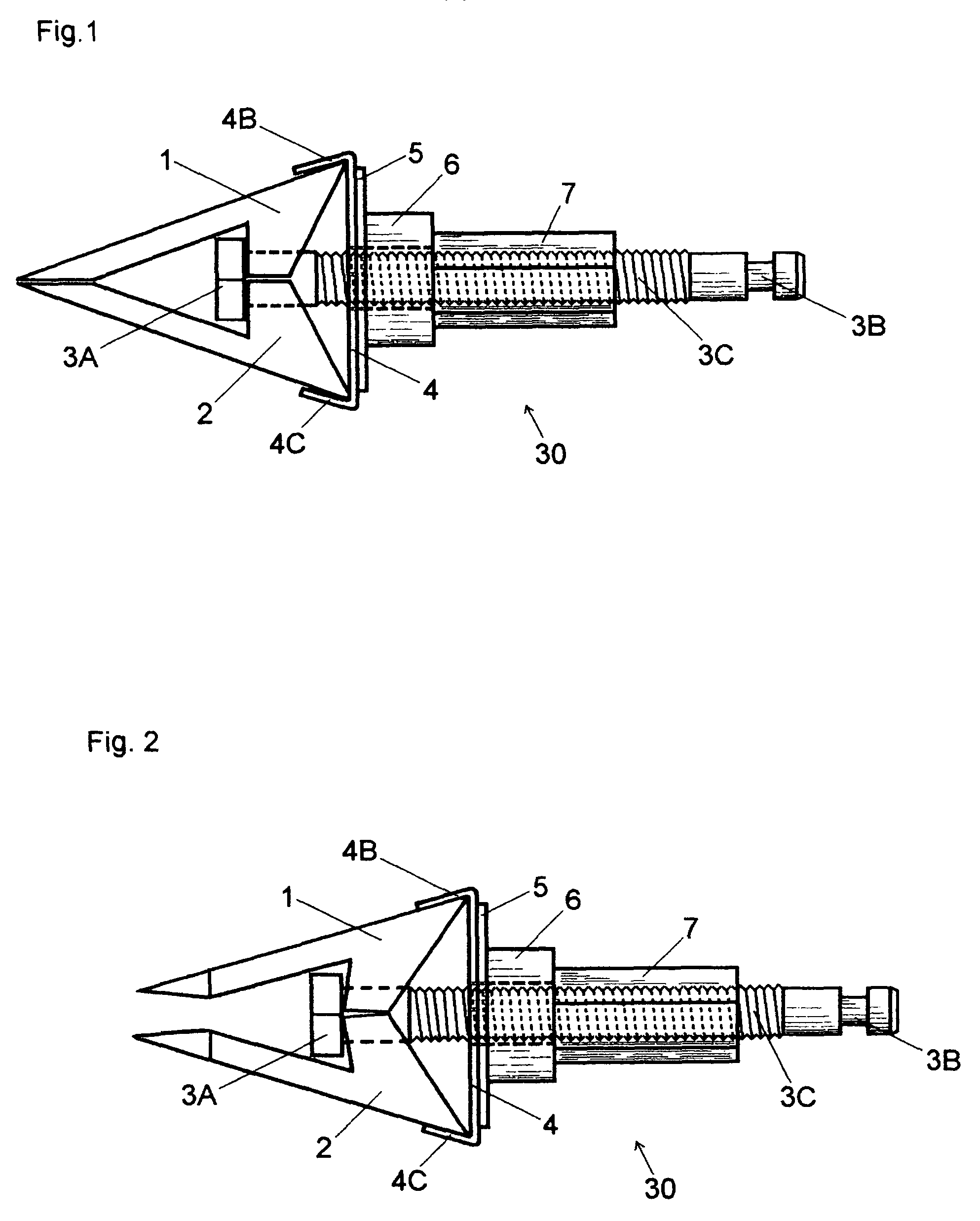 Self-aligning blade angle guide