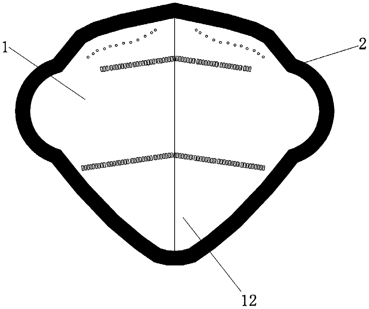 Instant pasting type sealing mask