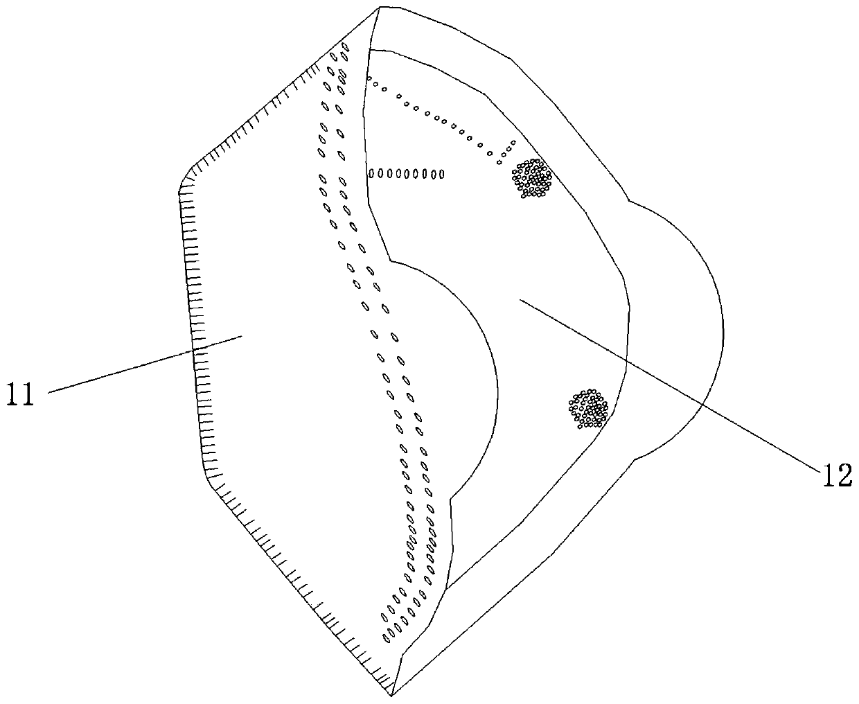 Instant pasting type sealing mask