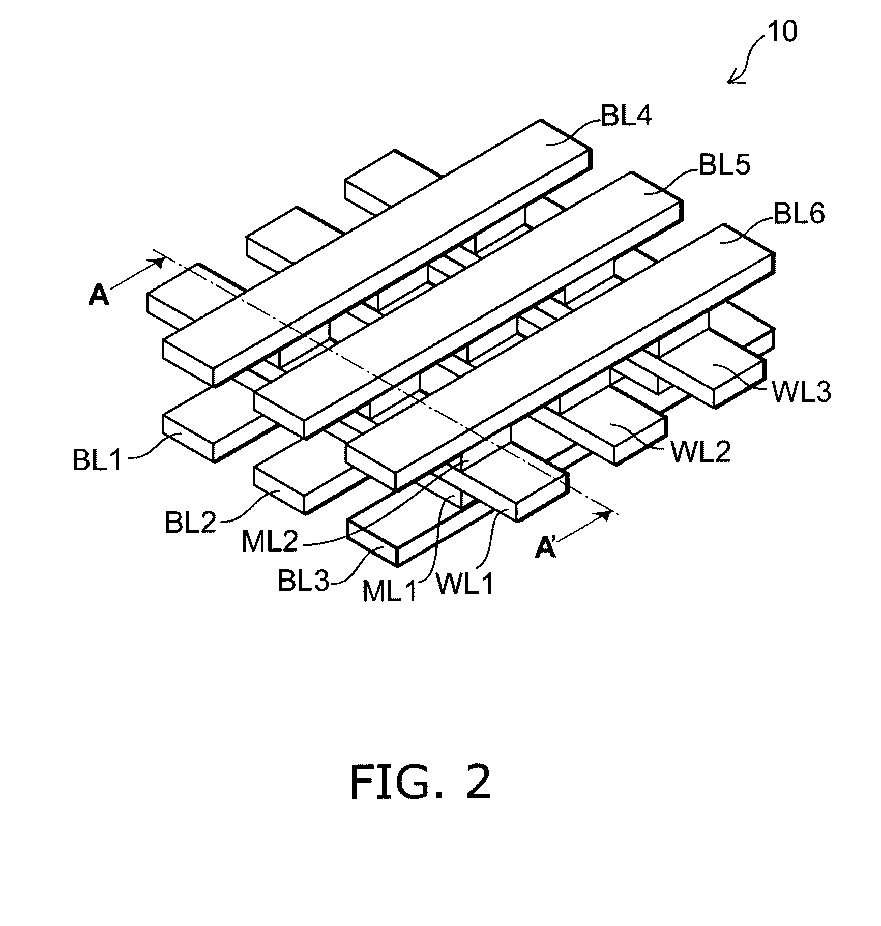 Nonvolatile storage device and method for manufacturing same