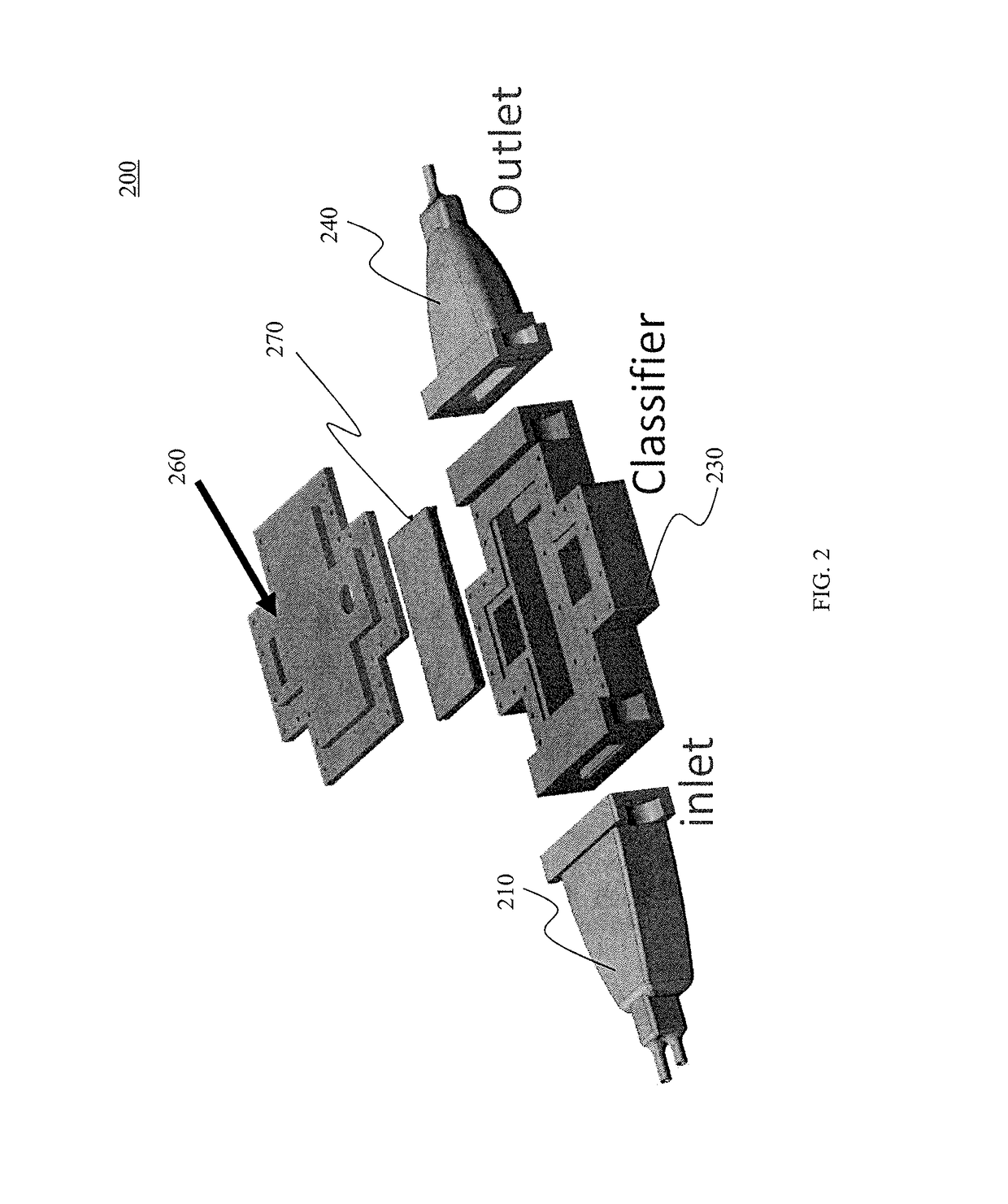 Miniature electrical aerosol spectrometer