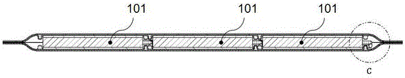 Thermoelectric cell group