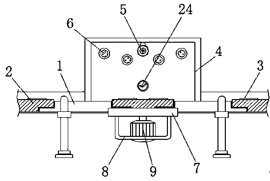 Omni-directional product appearance detection device