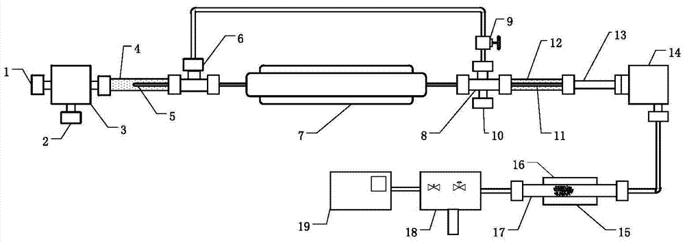 Device for measuring content of equivalent water in cold spaces in fuel rod