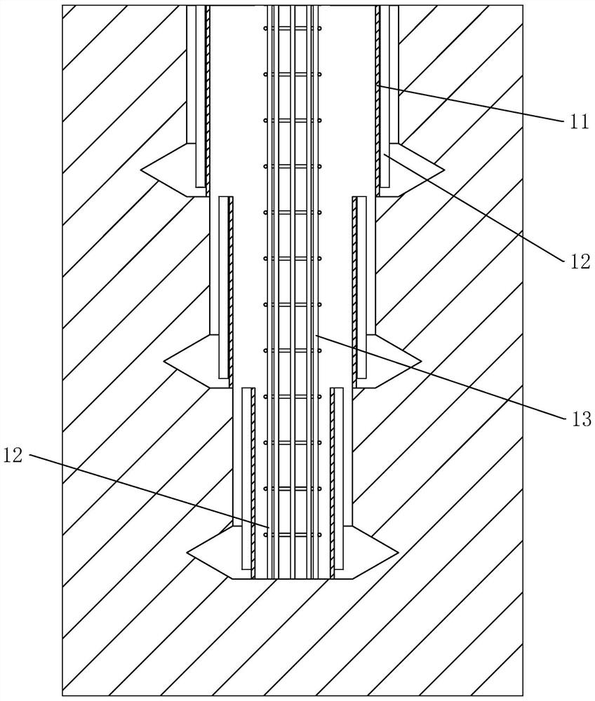 Municipal soft foundation road reinforcing method