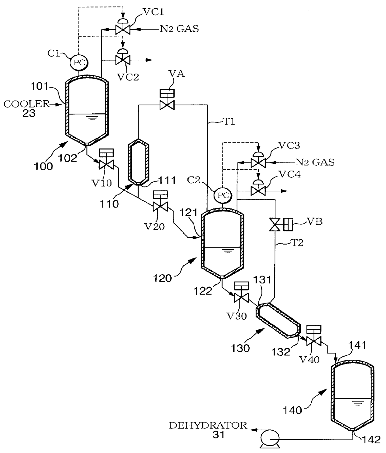 Coal-water slurry producing process, system therefor, and slurry transfer mechanism