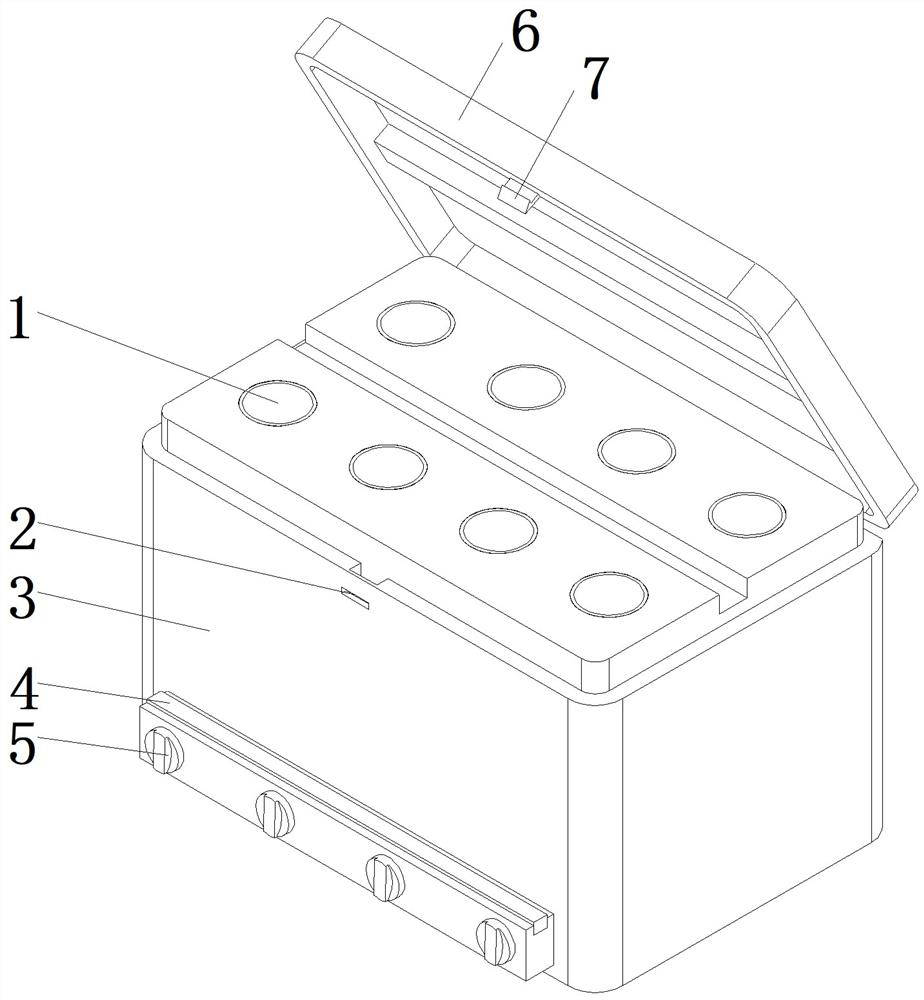 DNA extraction kit based on paramagnetic particle method