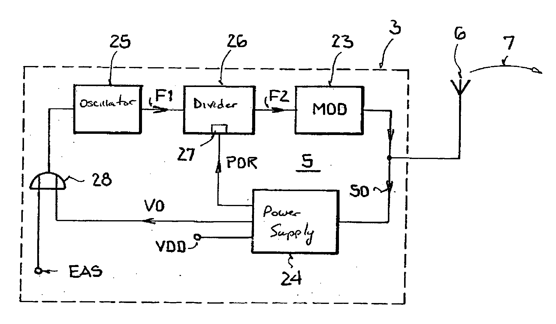 Backscatter transponder