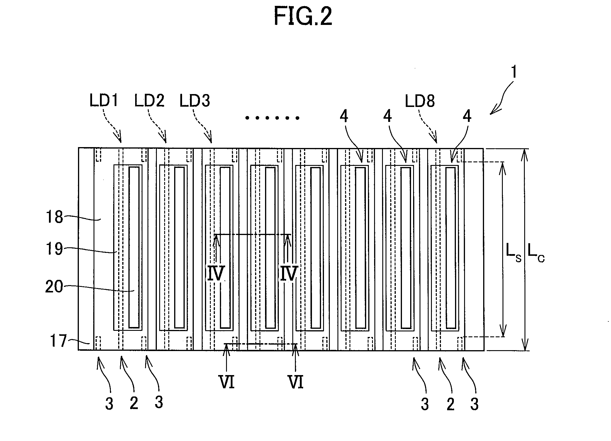 Multi-beam semiconductor laser device