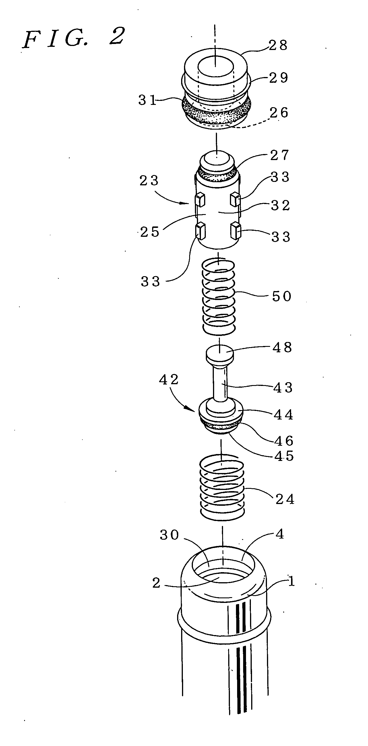 Dry safety device for an inflammable gas