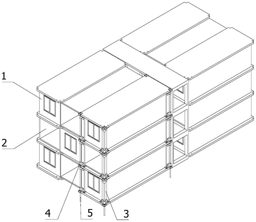 Multi-specification building module easy to splice